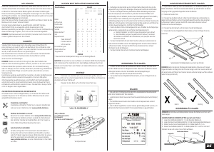 Bedienungsanleitung Yamaha YAM-310TAf Boot