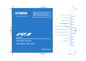 Bedienungsanleitung Yamaha YZF-R1 (2020) Motorrad