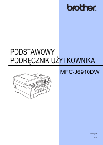 Instrukcja Brother MFC-J6910DW Drukarka wielofunkcyjna
