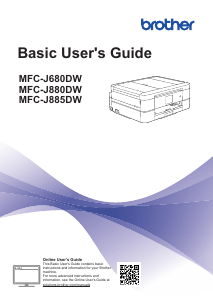 Handleiding Brother MFC-J885DW Multifunctional printer