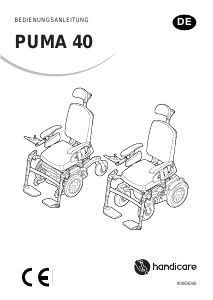 Bedienungsanleitung Handicare Puma 40 Elektrorollstuhl