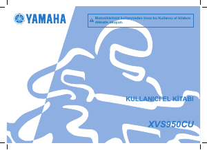 Kullanım kılavuzu Yamaha XVS950 (2014) Motosiklet