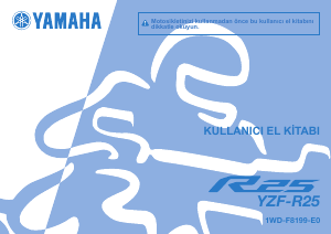 Kullanım kılavuzu Yamaha YZF-R25 (2015) Motosiklet
