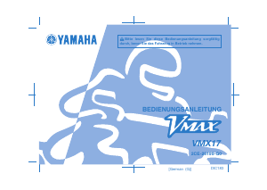 Bedienungsanleitung Yamaha VMAX (2015) Motorrad