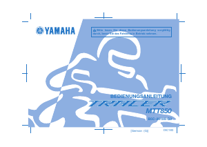 Bedienungsanleitung Yamaha Tracer 900 (2020) Motorrad