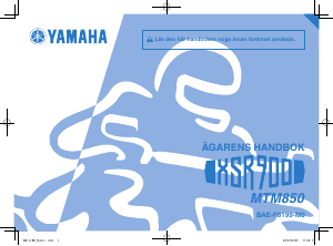 Bruksanvisning Yamaha XVS900 (2019) Motorcykel