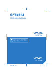 Bedienungsanleitung Yamaha YZF-R6 (2017) Motorrad