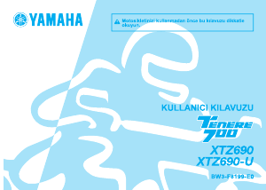 Kullanım kılavuzu Yamaha Tenere 700 (2019) Motosiklet