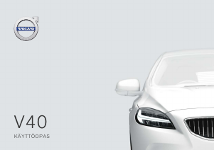 Käyttöohje Volvo V40 (2019)