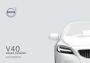 Käyttöohje Volvo V40 Cross Country (2019)