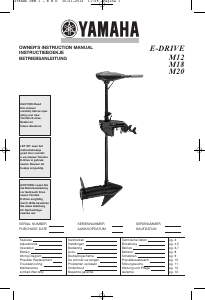 Manual Yamaha M12 (2014) Outboard Motor