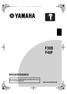 Brugsanvisning Yamaha F30B (2018) Påhængsmotor