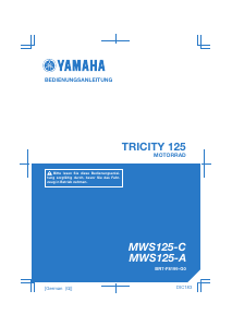 Bedienungsanleitung Yamaha Tricity (2017) Roller