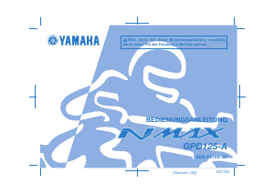 Bedienungsanleitung Yamaha NMax 125 (2015) Roller