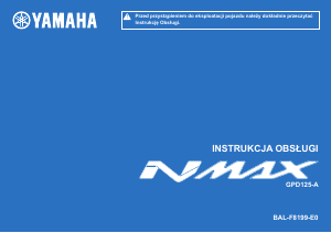 Instrukcja Yamaha NMax 125 (2021) Skuter