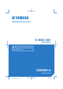 Bedienungsanleitung Yamaha X-max 300 (2017) Roller