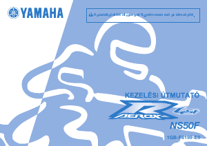 Használati útmutató Yamaha Aerox 50 (2017) Robogó
