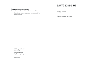 Manual AEG S3288-6KG Fridge-Freezer
