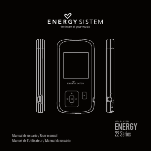 Handleiding Energy Sistem 2208 Mp3 speler