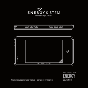 Handleiding Energy Sistem 6031 Mp3 speler