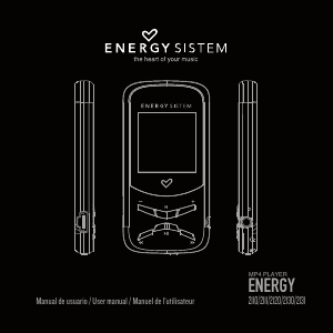 Handleiding Energy Sistem 2130 Mp3 speler