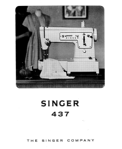 Handleiding Singer 437 Naaimachine