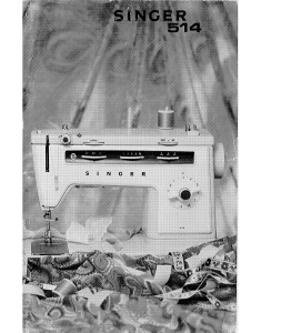 Manual Singer 514 Sewing Machine