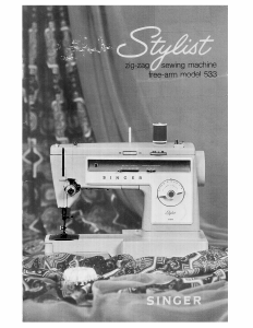 Manual Singer 533 Sewing Machine