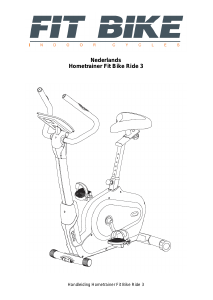 Handleiding FitBike Ride 3 Hometrainer