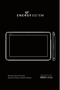 Handleiding Energy Sistem s10 Dual Tablet