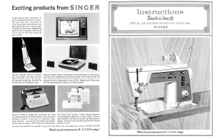 Handleiding Singer 638 Naaimachine