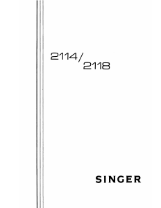 Handleiding Singer 2114 Naaimachine