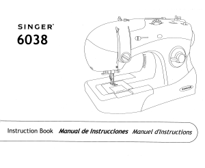 Manual Singer 6038 Sewing Machine