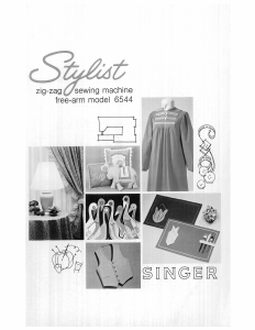 Manual Singer 6544 Sewing Machine