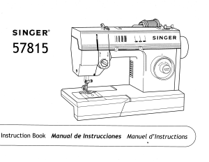 Handleiding Singer 57815 Naaimachine