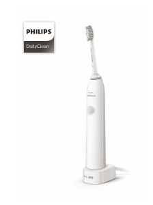 说明书 飞利浦 HX3734 Sonicare DailyClean 电动牙刷