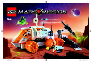 Handleiding Lego set 7648 Mars Mission MT-21 mobiele mijnunit