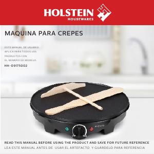 Manual de uso Holstein HH-09175002 Crepera