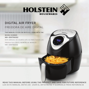 Manual de uso Holstein HH-09202001W Freidora