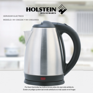 Manual de uso Holstein HH-090206 Hervidor