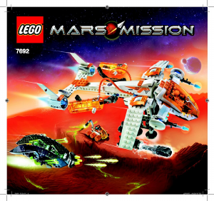 Bedienungsanleitung Lego set 7692 Mars Mission MX-71 Recon Dropship