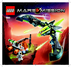 Handleiding Lego set 7693 Mars Mission ETX alien aanval