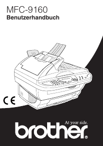 Bedienungsanleitung Brother MFC-9160 Multifunktionsdrucker