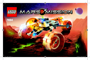 Bruksanvisning Lego set 7694 Mars Mission MT-31 Trike