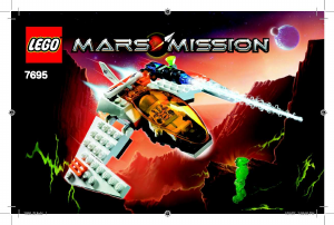 Bedienungsanleitung Lego set 7695 Mars Mission MX-11 Astro Fighter