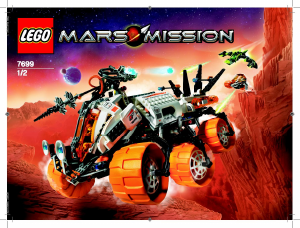 Manual Lego set 7699 Mars Mission MT-101 armoured drilling unit