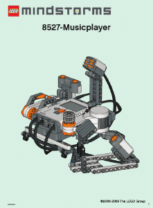Manuale Lego set 8527 Mindstorms Music player
