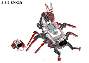 Käyttöohje Lego set 31313 Mindstorms Spik3r