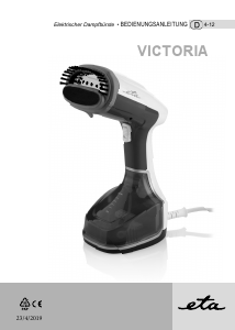 Bedienungsanleitung Eta Victoria 0270 90000 Dampfbürste