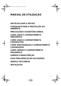 Manual Ignis C 160/96 DL Frigorífico combinado